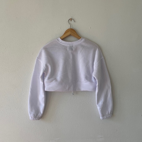 Miss Selfie Crop Crew Sweatshirt - Picture 12 of 13